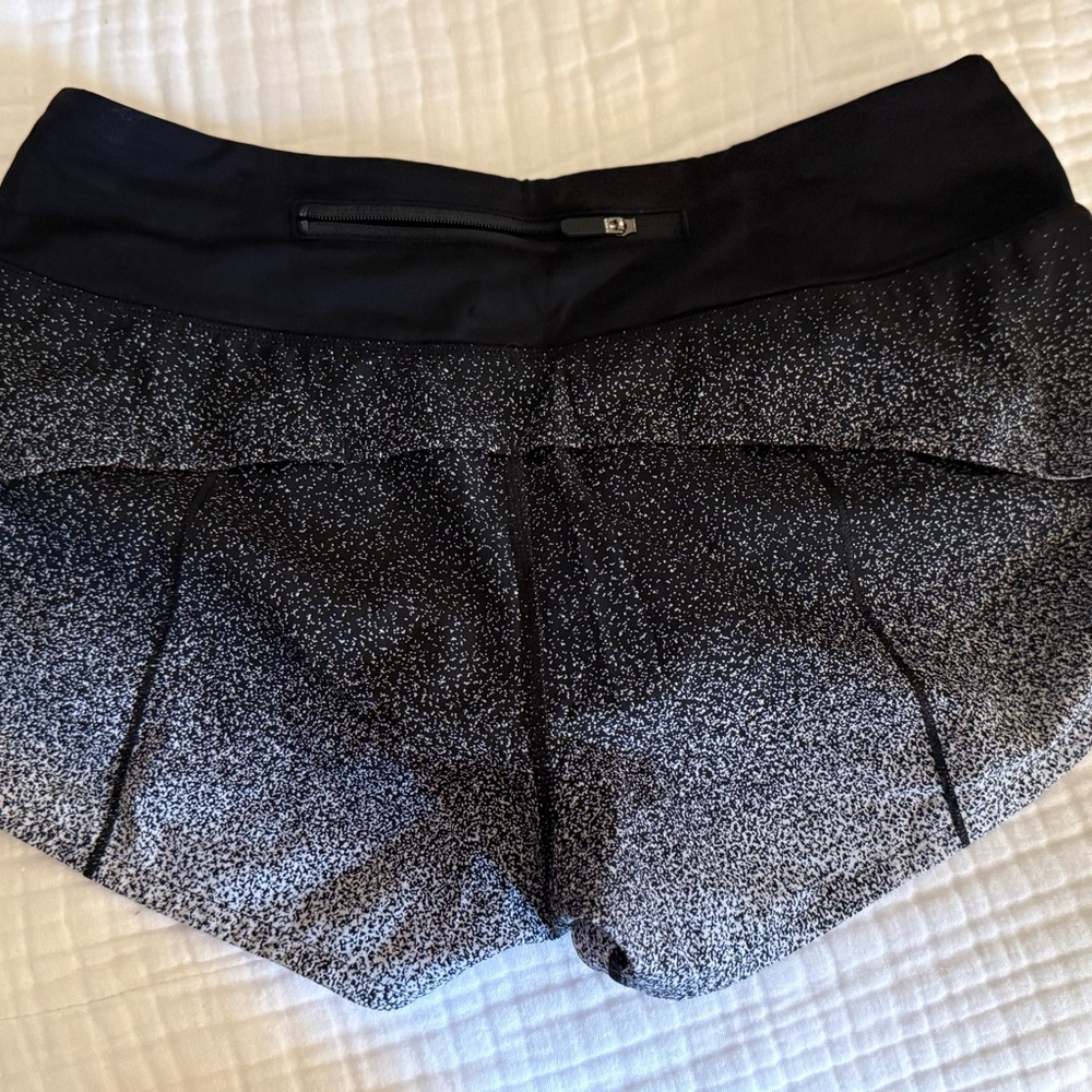 Lululemon Black and Gray Shorts